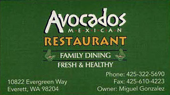 Avocados Restaurants r